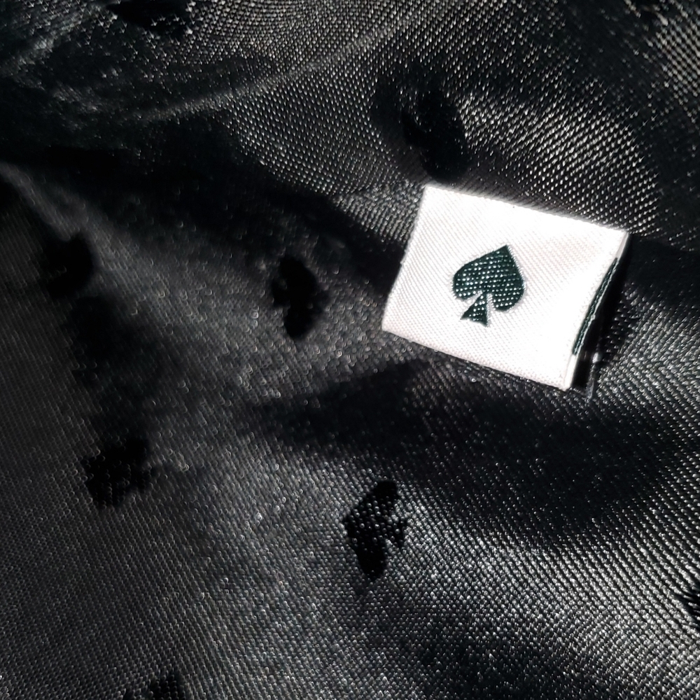 Kate Spade Black Glitter Tote Bag.  Super Cute! - Picture 16 of 16